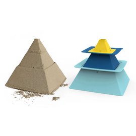 比利時 Quut 金字塔模型組|沙灘玩具