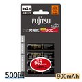 【Fujitsu】富士通4號充電池HR-4UTHC(900mAh*4)