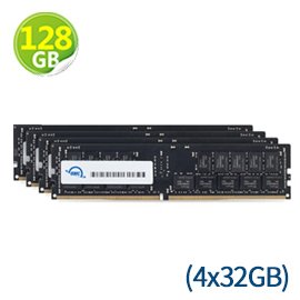 128GB (32GB x4) OWC Memory (288 Pin) 2666MHZ DDR4 RDIMM PC4-21300 適用 iMac Pro 2017 型號