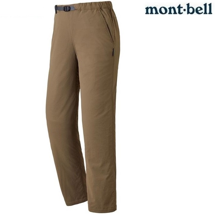 Mont-Bell 兒童款休閒彈性長褲/小朋友登山褲 1105590 SD 沙褐