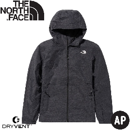【The North Face 美國 女 DryVent防水外套《黑灰》】49B9/防水夾克/衝鋒衣/防風外套