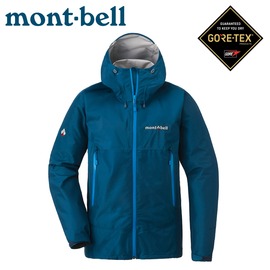 【Mont-Bell 日本 女 Rain Dancer 雨中舞者雨衣《鈷藍》】1128619/Gore-tex/防風防水透氣夾克/連帽風雨衣