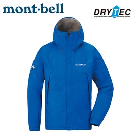 【Mont-Bell 日本 男 Rain Hiker JKT雨衣《初級藍》】1128600/Dry-tec/防風防水透氣外套/連帽風雨衣