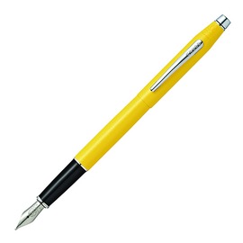 CROSS 高仕 新世紀系列 海洋水系色調貝殼珍珠黃鋼筆 / 支 AT0086-126