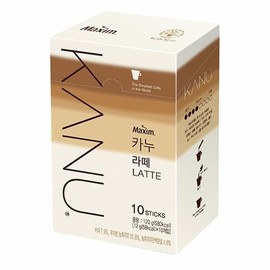 韓國 MAXIM KANU 漸層拿鐵咖啡 120g/10入 / 孔劉代言 / 哥倫比亞原豆(140元)