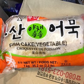 韓國魚板 天婦羅 1kg 特殊賣場常溫配送
