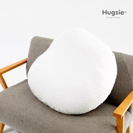 Hugsie 孕婦舒壓側睡枕專用-寶寶涼感秀秀枕套-涼感白