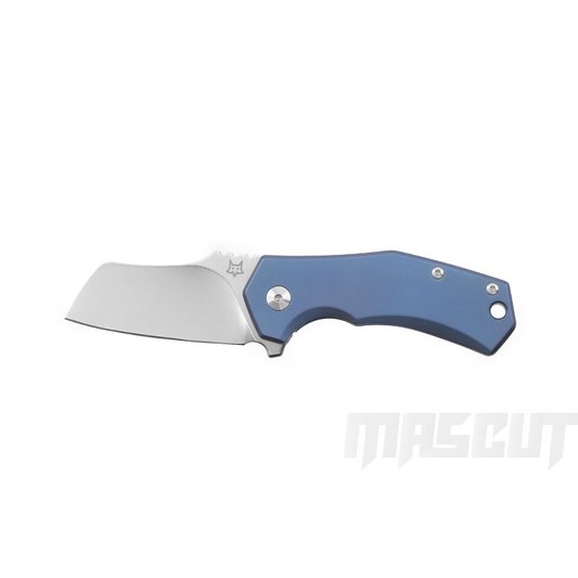 宏均-FOX ITALICUS M390 BLUE TITANIUM-折刀 / AJ-1066 FX-540TIBL