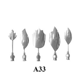 優果《越南進口不鏽鋼果凍花針A33》每組內含5支針