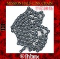 [I.H BMX] MISSION HALF-LINK CHAIN 半節鍊條 黑色 特技車 土坡車 自行車 下坡車 場地車