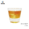 朗旭玻璃 厚底流線杯 215ml 烈酒杯 威士忌杯 蠟燭杯 玻璃杯 水杯