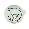 原點居家創意 水滴豬 陶瓷碗 家用飯碗 湯碗 卡通彩繪陶瓷餐碗 2尺寸任選(55元)