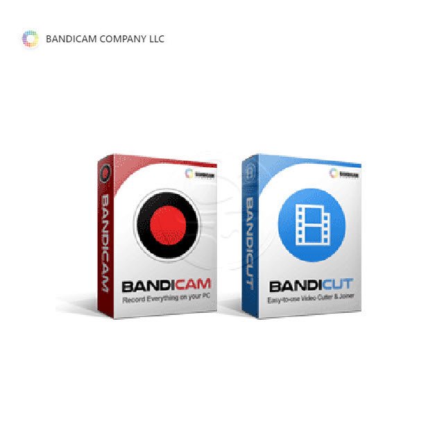 Bandicam + Bandicut 2-PC 個人版優惠組合包 (Personal, Lifetime,下載版,永久授權) - 畫面擷取及影像剪輯優惠組合包!