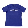 SS(B4) MIZUNO 美津濃 男 運動上衣 短袖T恤 合身版型 32TA001116 藍 [陽光樂活]
