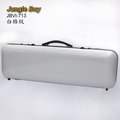 亞洲樂器 小提琴盒 Jungle Boy JBVI-713 4/4 複合碳纖維、號碼鎖、譜袋、盒子、箱子、Case、白格紋