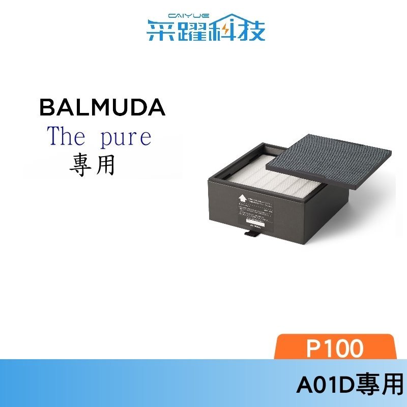 BALMUDA Balmuda A01A-P100 A01D P100 空氣清淨機濾網 濾芯 清淨機 公司貨