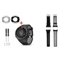 Suunto core All black 保護殼2件+錶帶1件 軟膠錶帶