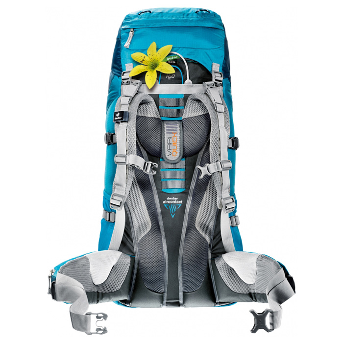 Deuter 德國】ACT Lite 35+10SL 拔熱式背包登山背包女款深藍/藍