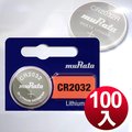 muRata 公司貨 CR2032 / CR-2032 鈕扣型鋰電池(100顆入)