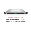 HPE ProLiant DL360 Gen10 (867959-B21) 熱抽機架伺服器【Intel S4208 / 16GB記憶體 / P408i-a / 500W*1】