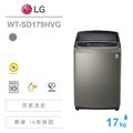 LG樂金【WT-SD179HVG】17公斤 三代變頻洗衣機《蒸氣潔勁型》★免運加碼基本安裝★來電洽詢更優惠★