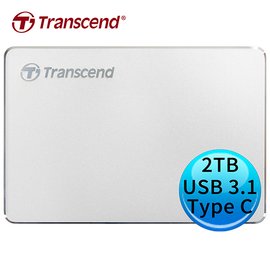 Transcend 創見 StoreJet 25C3S 2TB USB3.1 Type-C 2.5吋 外接硬碟