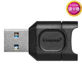 KINGSTON 金士頓【FCR-MLPM】USB 3.2 單槽讀卡機 支援 micro SD SDHC SDXC 記憶卡 memory card reader