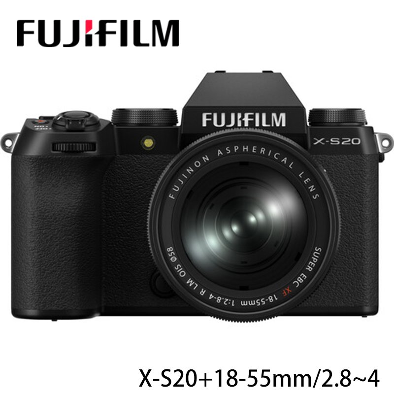 預購 河馬屋 富士 FUJIFILM X-S20+18-55mm KIT