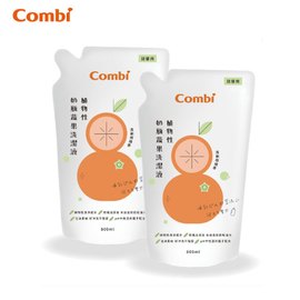 康貝 Combi 植物性奶瓶蔬果洗潔液促銷組800ml-2入