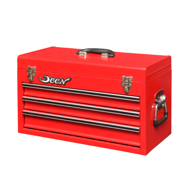 DEEN 3層 三抽 工具箱(紅) DNX2103R