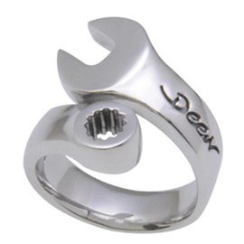 DEEN 15周年特別紀念 板手型戒指 銀製 DWR-SV 下單備註指圍 (下單才生產 等候時間較長)