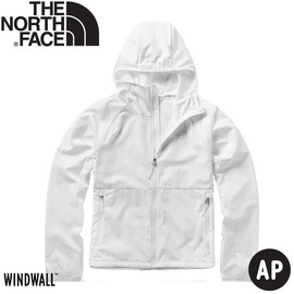 【The North Face 女 防風防曬外套《白》】49B4/薄外套/防曬外套/夾克
