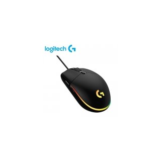 【Logitech 羅技】G102 第二代 RGB 炫彩遊戲滑鼠 黑