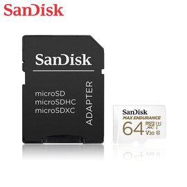 SanDisk MAX ENDURANCE 64G microSD V30 U3 4K (SD-SQQVR-64G) 極致耐寫度記憶卡