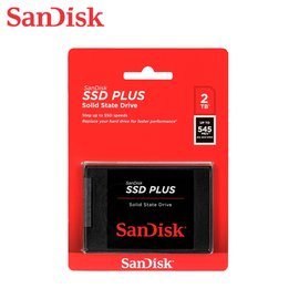 SanDisk 2TB SSD PLUS 2.5吋 SATA3 固態硬碟 薄型設計 (SD-SSD-2TB)