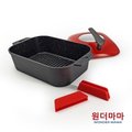 【韓國WM】水蒸式多功能健康蒸煮燒烤鍋(附蓋)