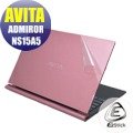 【Ezstick】AVITA ADMIROR NS15A5 透氣機身保護貼(含上蓋貼、鍵盤週圍貼、底部貼)DIY 包膜
