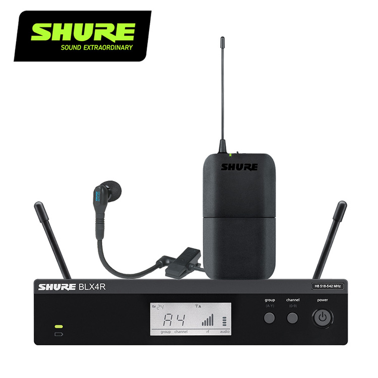 SHURESOUND EXTRORDINARSHURE BLX4R  channelTASHURE 518542 groupA-Ychannelpower