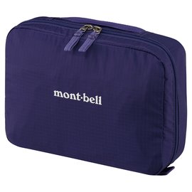 Mont-bell 旅行盥洗包 L 海軍藍紫 1123672-PN 游遊戶外Yoyo Outdoor
