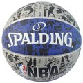 spalding 斯伯丁彩色籃球 nba 塗鴉系列 一個入 特 720 7 號籃球 nba 籃球 spa 83499 室外內通用耐磨籃球 群 16103 r