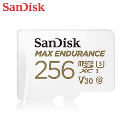 SanDisk MAX ENDURANCE 256G microSD V30 U3 4K (SD-SQQVR-256G) 極致耐寫度記憶卡