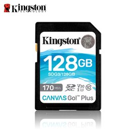 金士頓 128G 新版 Kingston Canvas Go!Plus UHS-I U3 4K 記憶卡(KT-SDCG3-128G)