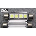 ●凱興國際●LED CANBUS(歐系車牌照燈解碼) 4晶 牌照燈 12V高亮度(白)採用5050芯片(一組兩個)