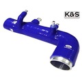 ●凱興國際●普菲迅強化矽膠進氣管 現代NEW IX 35 (汽油版) 2014~年 顏色藍 紅 規格1P