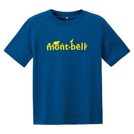 ├登山樂┤日本 mont-bell WIC. T K'S MONT-BELL 兒童短袖排汗T # 1114314ORBL 東方藍