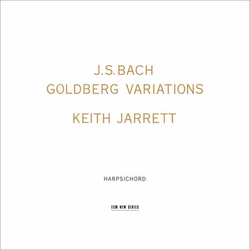 【ecm1395】巴哈：郭德堡變奏曲 大鍵琴：奇斯．傑瑞特 Keith Jarrett J S Bach Goldberg Variations 38c