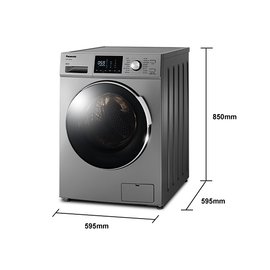 《Panasonic 國際牌》12公斤 變頻滾筒洗衣機 NA-V120HW-G(晶漾銀)