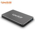 CyberSLIM S25U31 7mm Type-C USB3.1 2.5吋硬碟外接盒-黑色