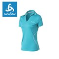 【瑞士ODLO】女銀離子 抗 UV 短袖 Polo衫 230201 (23700-青綠)