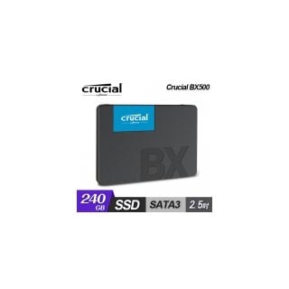 【Micron 美光】Crucial BX500 240GB SSD 2.5吋固態硬碟